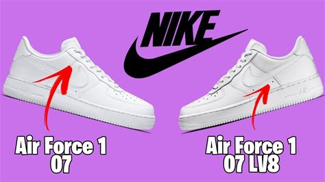 af1 lv8 vs regular.